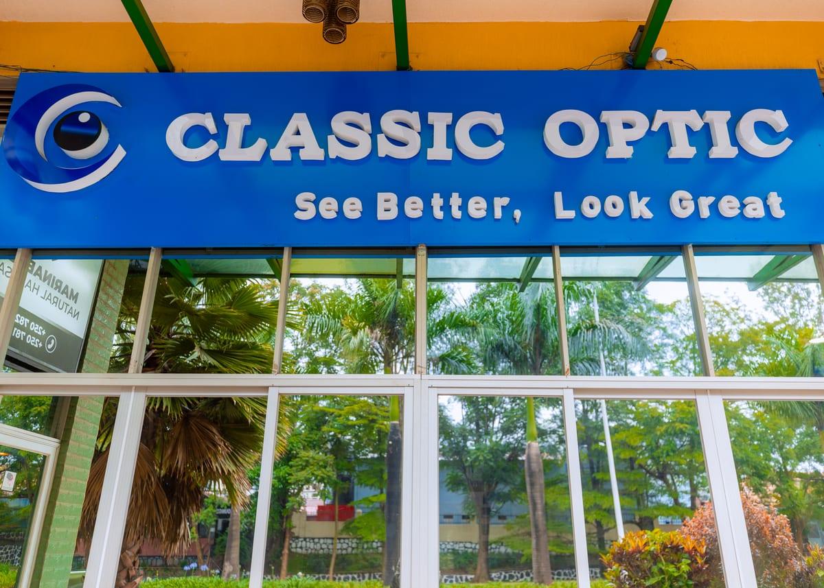 Devanture de Classic Optic Rwanda - Vue 1